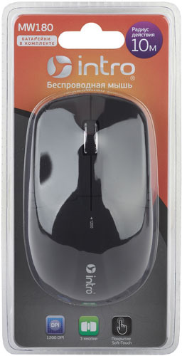 Мышь беспроводная Intro Wireless (MW180)