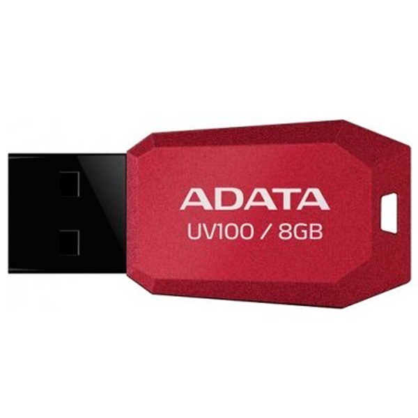 Флеш-диск ADATA 8GB UV100 Black/Red