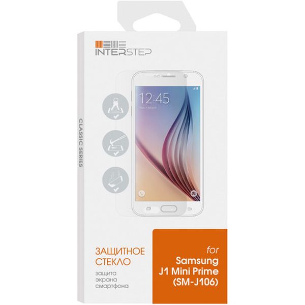 Защитное стекло InterStep для Samsung Galaxy J1 Mini Prime фото
