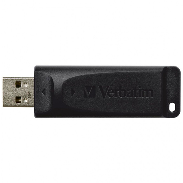 Флеш-диск Verbatim 8GB Slider Black