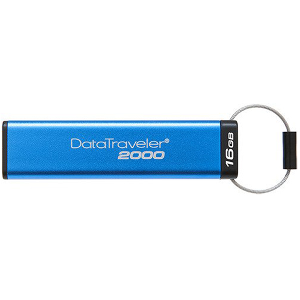Флеш-диск Kingston DT2000 KeyPad Encrypted USB (DT2000/16GB)