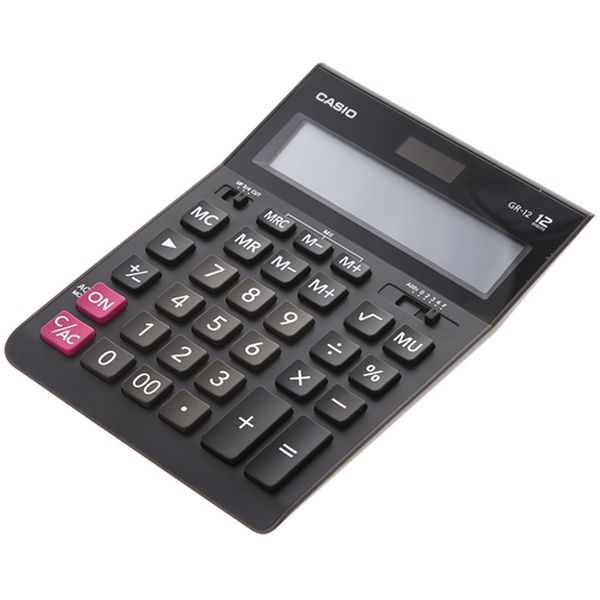 Калькулятор Casio GR-12-W-EP