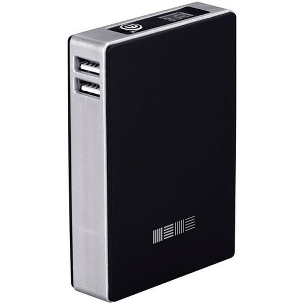 Внешний аккумулятор InterStep PB120002U 2USB/2A черный фото