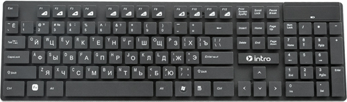 Комплект клавиатура+мышь Intro DW610 Wireless Black