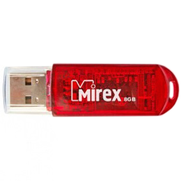 Флеш-диск Mirex 8GB Elf Red фото