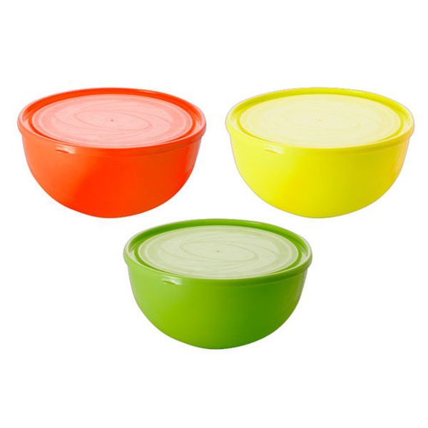 Салатник с крышкой Plastic Centre Galaxy 0,55л с кр., лаймовый