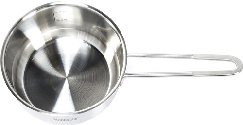 Ковш Vitesse Prima 16см 1,3л с крышкой (VS-2047)