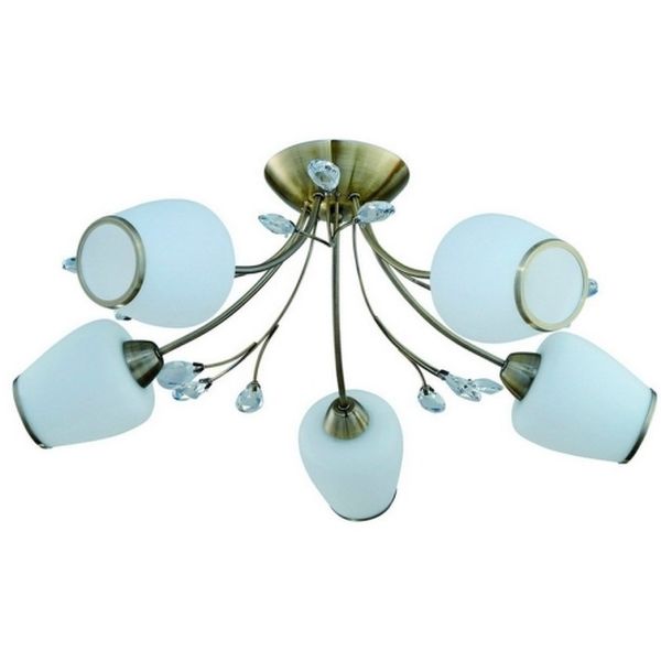 Светильник настенный Idlamp ELDA 834/5PF-OLDBRONZE фото