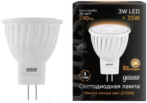 Лампа Gauss 132517103