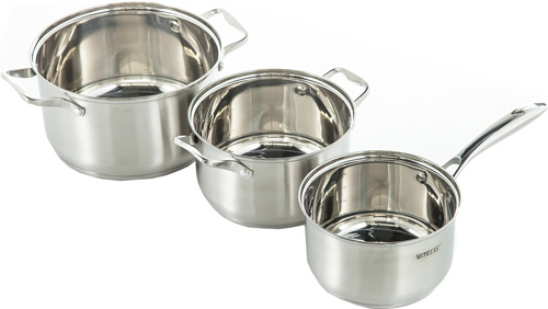 Набор кастрюль (нержавейка) Vitesse VS-2060