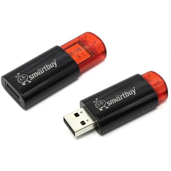 Флеш-диск Smartbuy 64GB Click Black(SB64GBCL-K) фото