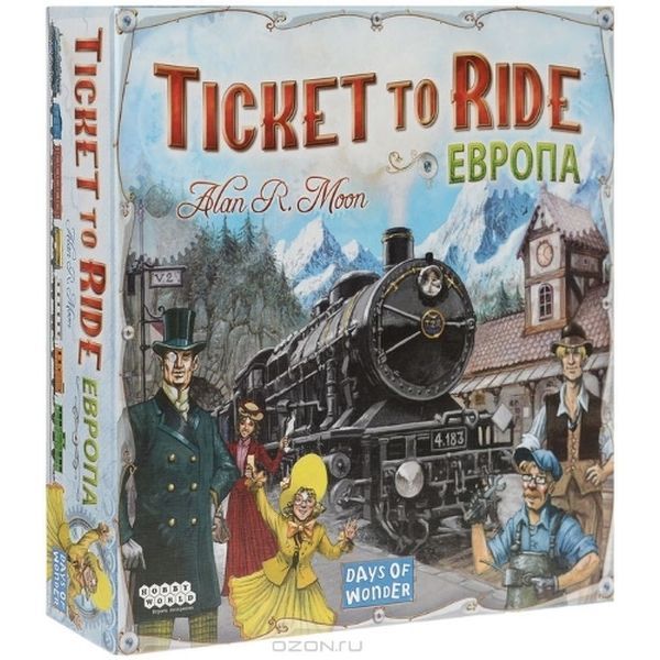 Настольная игра Hobby World Ticket to Ride: Европа (1032) фото