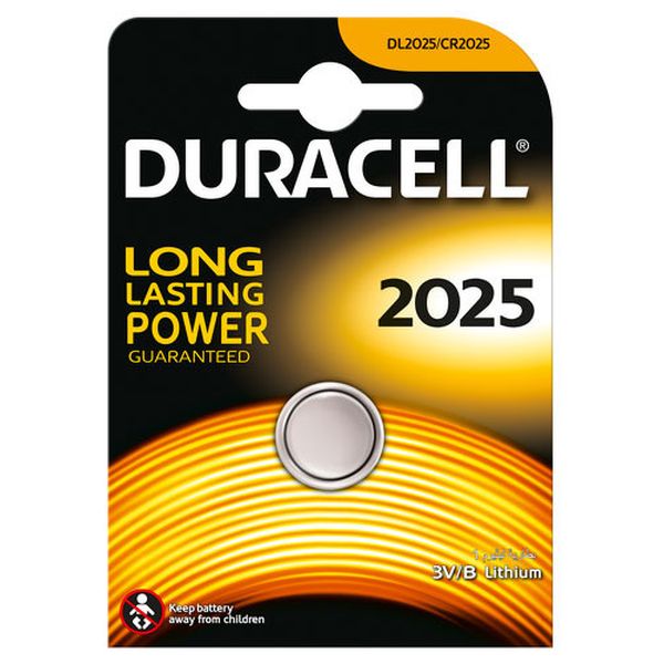Батарея Duracell DL2025/CR2025