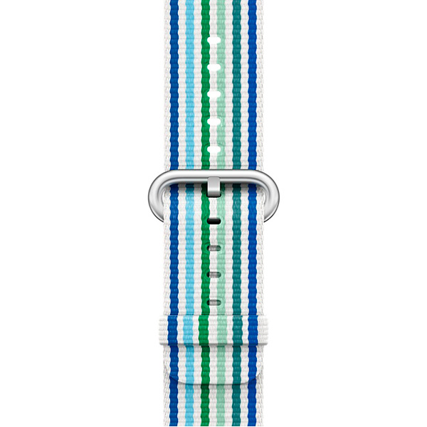 Ремешок Apple 38mm Blue Stripe Woven Nylon фото