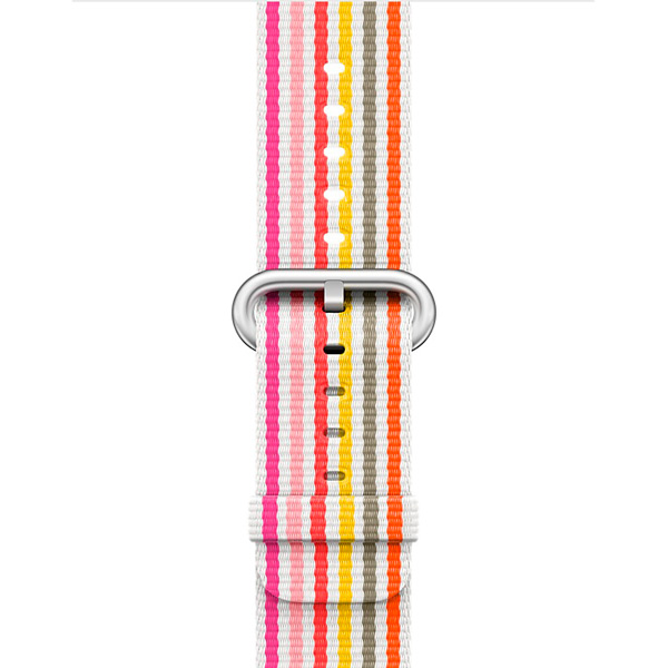 Ремешок Apple 42mm Pink Stripe Woven Nylon фото