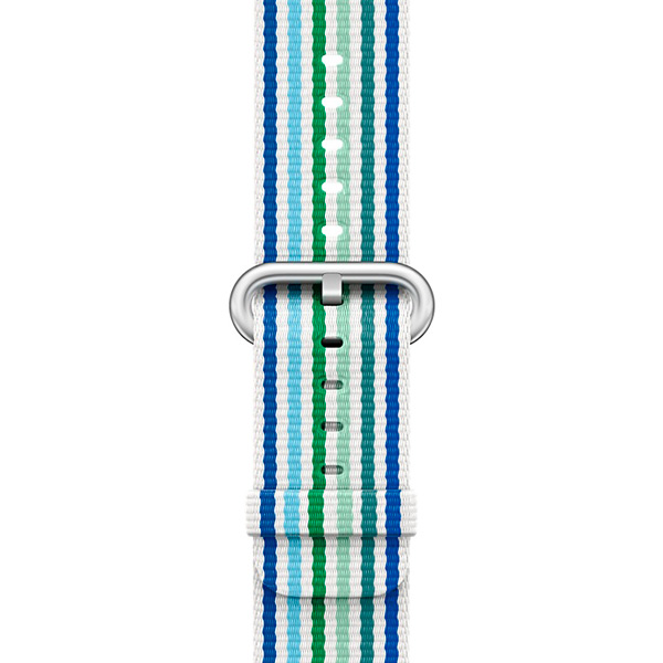 Ремешок Apple 42mm Blue Stripe Woven Nylon фото