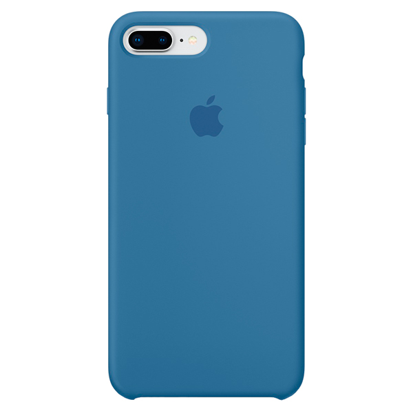 Чехол Apple iPhone 8 Plus/7 Plus Silicone Case - Denim синий