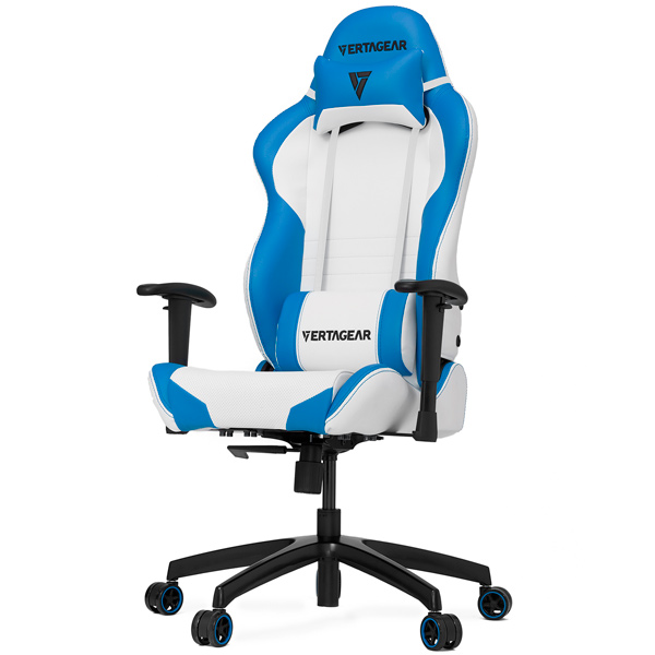 Кресло компьютерное игровое Vertagear Racing S-Line SL2000 White/синий