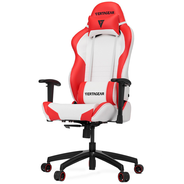 Кресло компьютерное игровое Vertagear Racing S-Line SL2000 White/красный