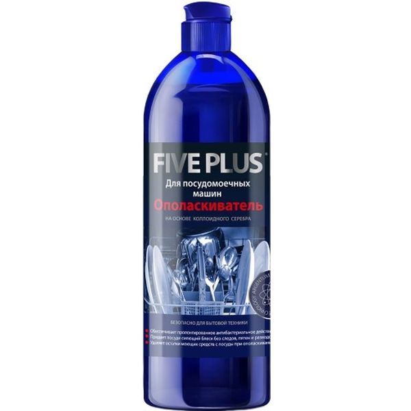 Ополаскиватель для посудомоечной машины Five Plus 1000мл (10510) фото