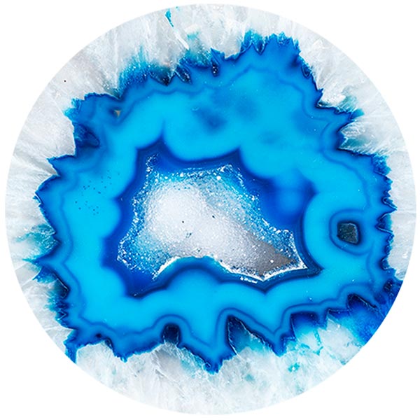 Кольцо-держатель для телефона Popsockets ледяной синий Agate (101447)