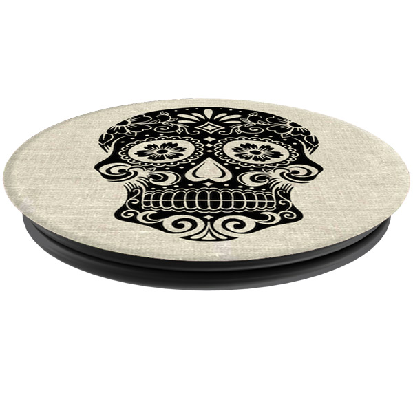 Кольцо-держатель для телефона Popsockets Sugarskull On Linen (101689)