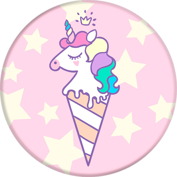 Кольцо-держатель для телефона Popsockets Unicone Bubblegum (800028)