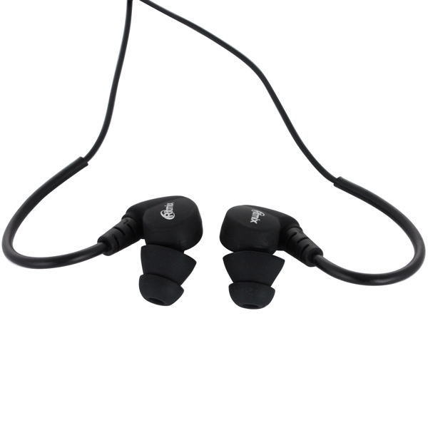 Спортивные наушники Ritmix RH-199M черный