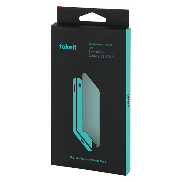 Чехол TAKE IT Slim для Samsung Galaxy J2 2018 прозрачный