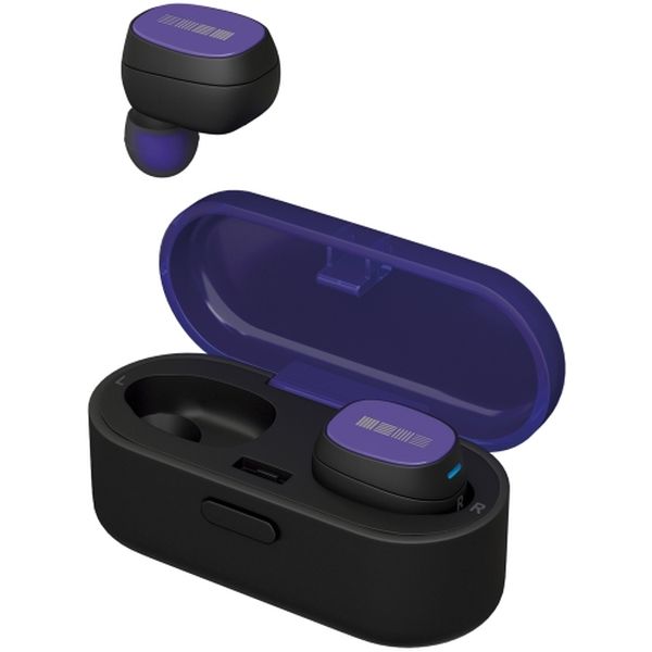 Наушники True Wireless InterStep SBH-520 TWS Black-Violet фото