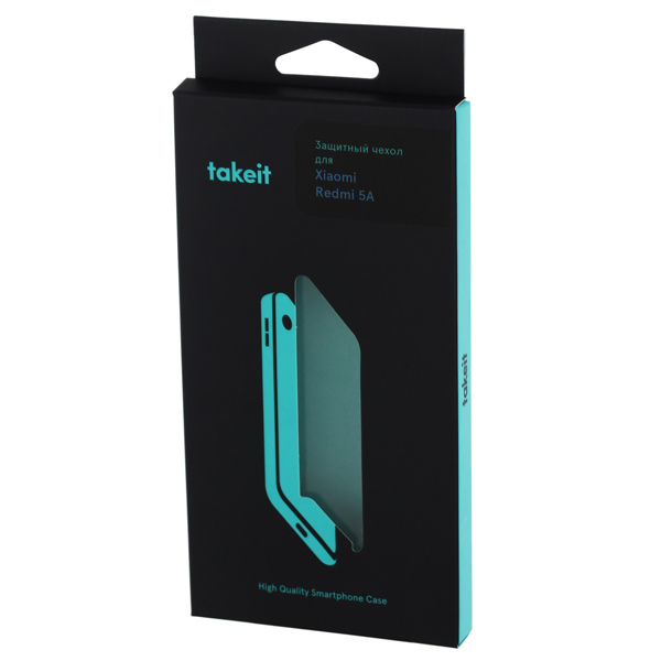 Чехол TAKE IT Slim для Xiaomi Redmi 5A, прозрачный