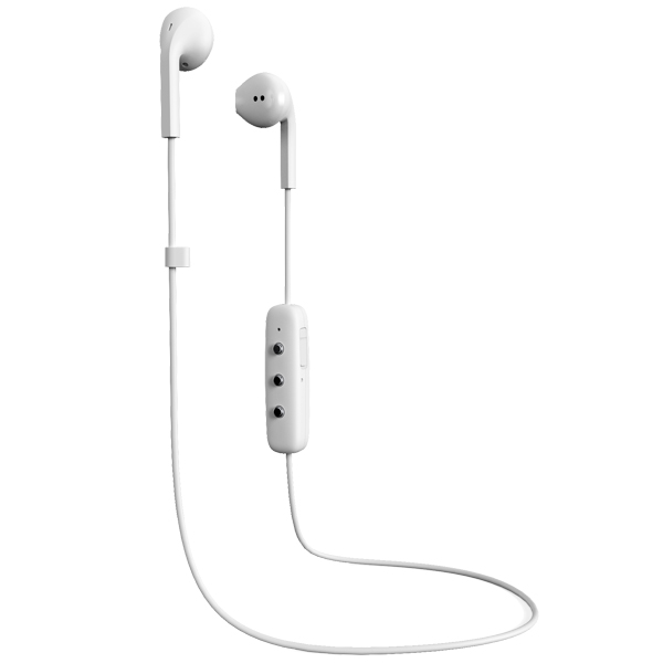 Наушники Bluetooth Happy Plugs 7884 White