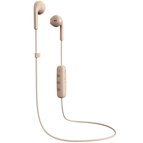Наушники Bluetooth Happy Plugs 7886 Beige