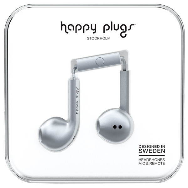 Наушники внутриканальные Happy Plugs 7824 Space Gray
