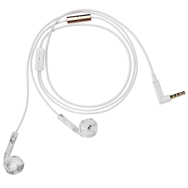 Наушники внутриканальные Happy Plugs 7828 White Marble
