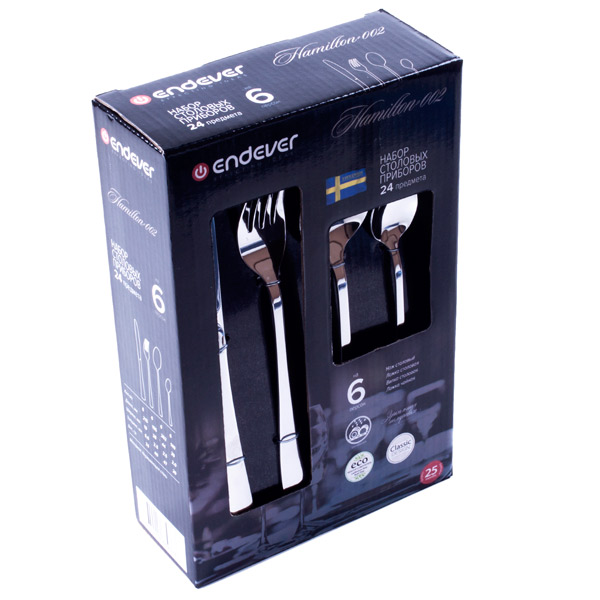 Набор столовых приборов Endever Hamilton-002