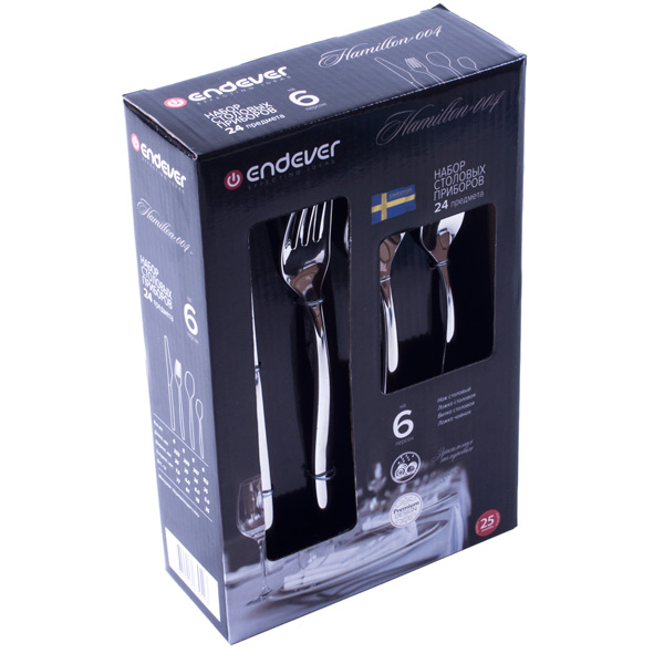 Набор столовых приборов Endever Hamilton-004