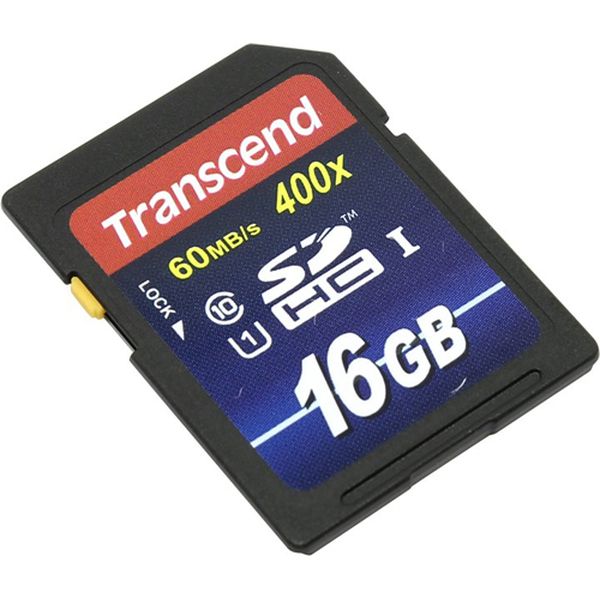 Карта памяти MicroSD Transcend TS16GSDU1 фото