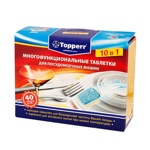 Таблетки для посудомоечных машин Topperr 3303 фото