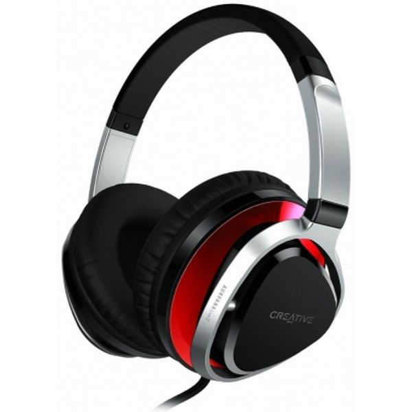 Наушники полноразмерные Creative Aurvana Live2 красный