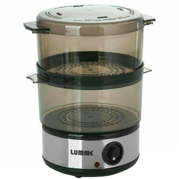 Пароварка Lumme LU-1403 черный