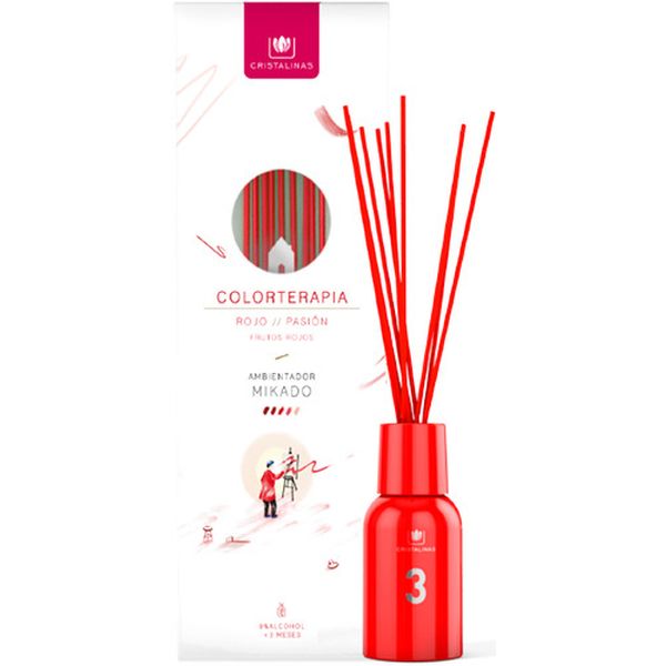 Арома-диффузор Cristalinas Colorterapia №3 125ml Red (10010641)