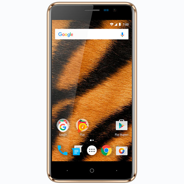 Смартфон Vertex Impress Tiger 4G золотой фото