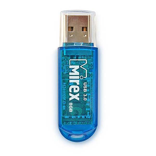 Флеш-диск Mirex 8GB ELF 3.0 Blue (13600-FM3BEF08) фото