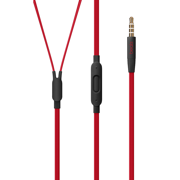 Наушники внутриканальные Beats urBeats3 w/3.5mm Plug Decade Black/Red(MRTU2ZE/A)