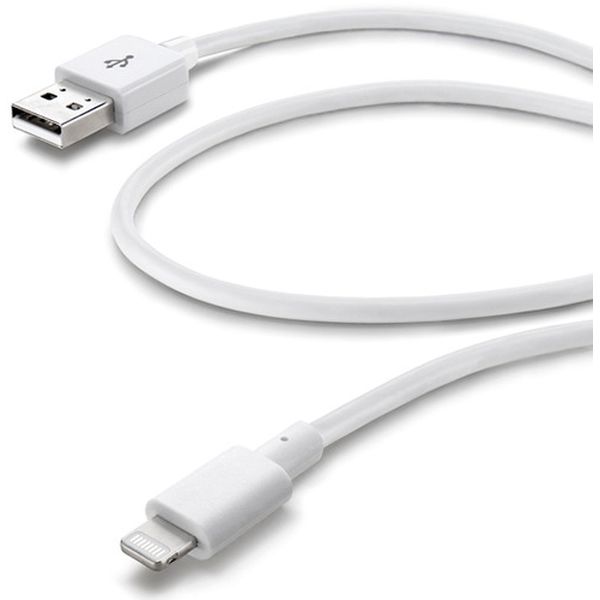 Кабель Cellular Line Lightning/USB 2м White (USBDATACMFIIPH52MW) фото