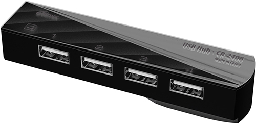 Разветвитель для компьютера Ritmix CR-2406 BLACK