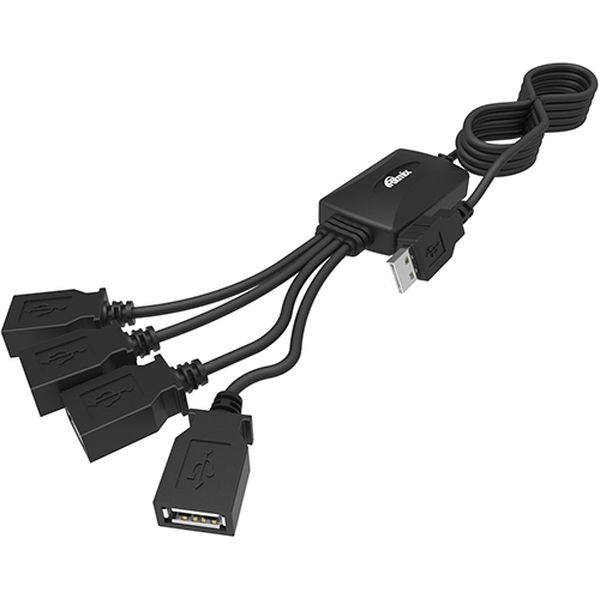 Разветвитель для компьютера Ritmix CR-2405 BLACK фото