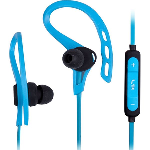 Наушники bluetooth Ritmix RH-410BTH синий фото