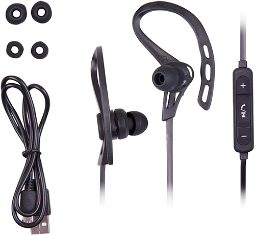 Наушники Bluetooth Ritmix RH-410BTH черный